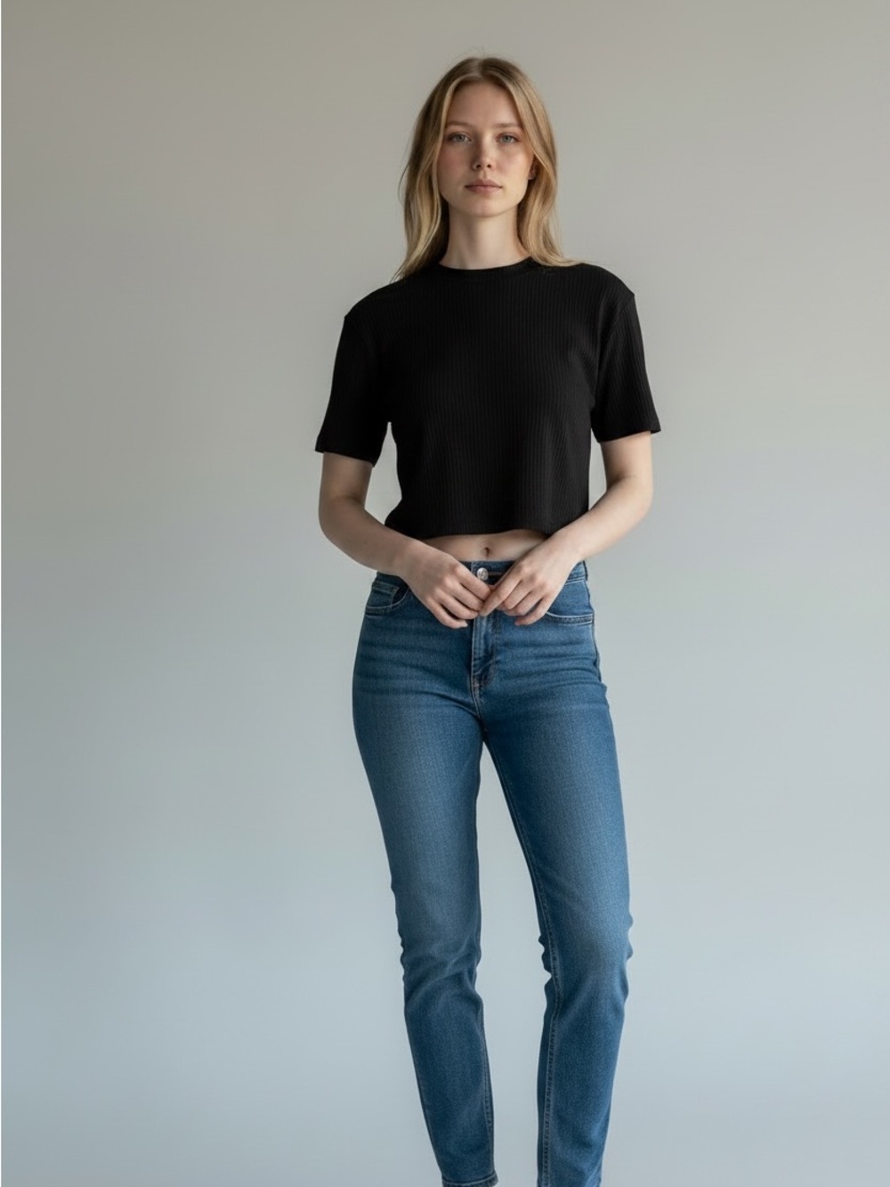 Buck Mason Womens Surplus Rib Short Sleeve Crewneck Tee Black Small Quiet Luxury